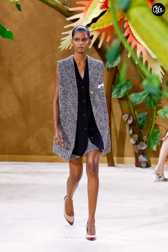 Défilé de mode Chanel Collection Haute Couture Automne/Hiver 2026-2027 lors de la Fashion Week de Paris (PFW) au Grand Palais, à Paris, France, le 7 juillet 2026. © Bestimage