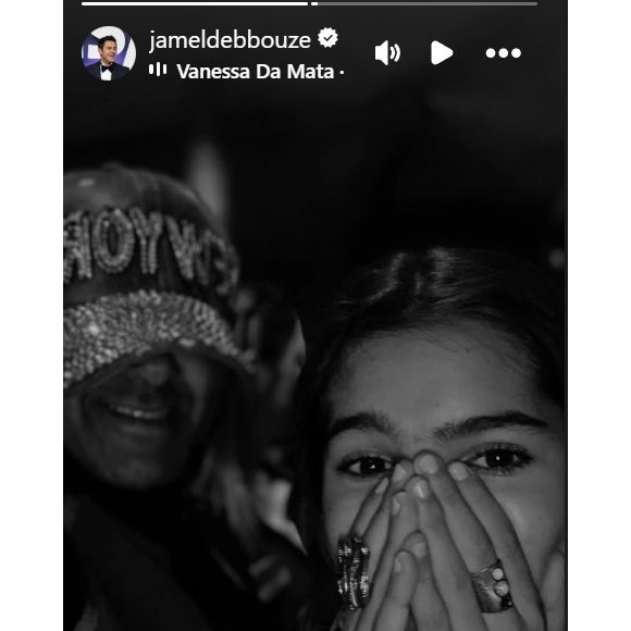 Jamel Debbouze adresse un message à sa fille Lila, pour son anniversaire, dans la story de son compte Instagram.