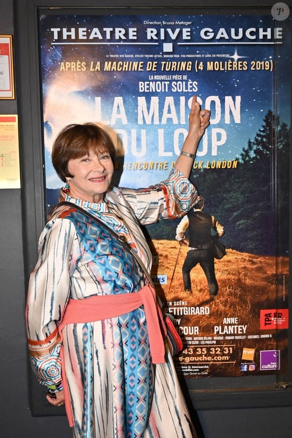 Macha Meril, Actrice et écrivain lors de l'avant-première Presse/VIP de La maison du loup de Benoit Soles au théâtre Rive Gauche à Paris le lundi 2 octobre 2023. Photo by Tomas Stevens/ABACAPRESS.COM