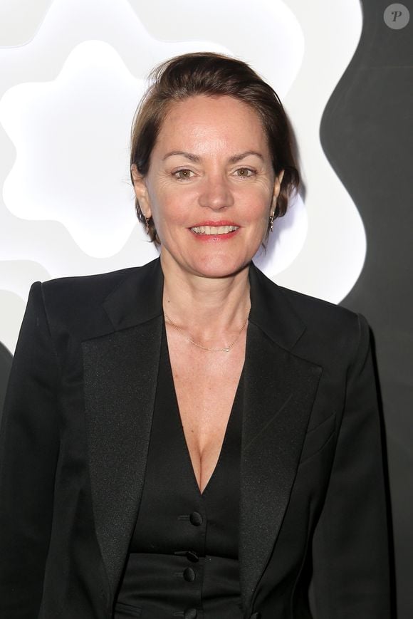 Exclusif - Cendrine Dominguez - Le stylo Meisterstück de Montblanc fête son 90ème anniversaire à l'institut des lettres et Manuscrits à Paris le 1er avril 2014. CYRIL MOREAU / BESTIMAGE