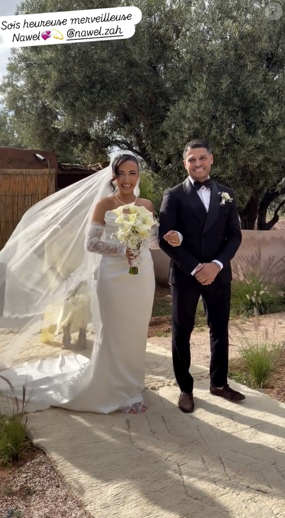 Sur les réseaux sociaux, la femme de Jamel Debbouze a partagé quelques photos des noces.

Capture Instagram de Mélissa Theuriau.