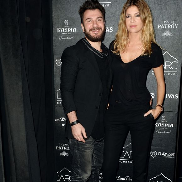 Michaël Youn et sa compagne Isabelle Funaro - Inauguration du Club-Restaurant « L'Arc Courchevel » en association avec le restaurant « Caviar Kaspia Courchevel » au cœur des Trois Vallées à Courchevel. © Rachid Bellak/Bestimage