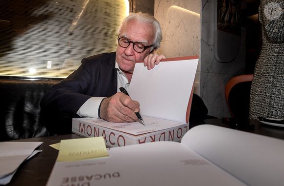 Romeo Hadid Rome présentation du livre DNA Ducasse par Alain Ducasse. Sur la photo : Alain Ducasse. (Credit Image : © Roma/IPA via ZUMA Press / Bestimage)