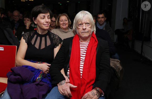 Renaud (Séchan) et sa femme Cerise lors du "Hyper Week-end Festival" a Radio France, le 24 janvier 2025.  © Denis Guignebourg / Bestimage