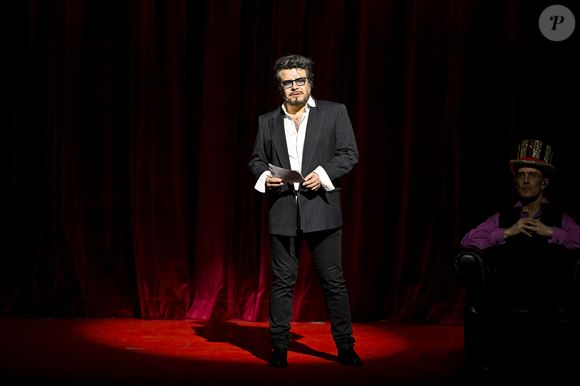 Pedro Alves - Première du spectacle "STARMUSICAL" au théâtre des Folies Bergère à Paris le 13 février 2025. 
© Pierre Perusseau / Bestimage