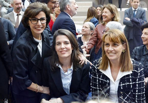 Rachida Dati, Charlotte Casiraghi, guest - Ouverture du Festival du Livre de Paris 2025 au Grand Palais à Paris le 10 avril 2025. Le Maroc est l'invité d'honneur du Festival du Livre de Paris 2025, qui fête son retour au Grand Palais.  © Marc Ausset-Lacroix/Bestimage