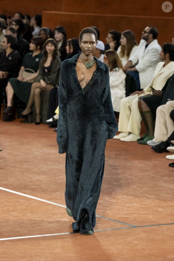 Défilé "Lacoste" Collection Prêt-à-Porter Automne/Hiver 2025-2026" lors de la Fashion Week de Paris (PFW) le 9 mars 2025.