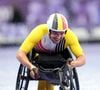 Maxime Carabin a remporté deux médailles d’or lors des épreuves de sprint en para-athlétisme
Le Belge Maxime Carabin remporte l'or dans la finale du 400m T52 masculin au Stade de France lors de la deuxième journée des Jeux Paralympiques d'été de Paris 2024, le 30 août 2024.