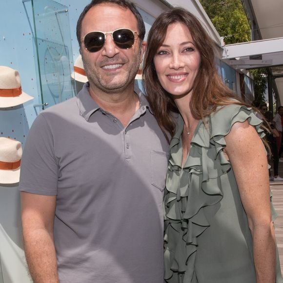 Arthur (Jacques Essebag) et sa compagne Mareva Galanter au village lors de la finale homme des internationaux de France de Roland Garros à Paris, le 11 juin 2017.

© Dominique Jacovides - Cyril Moreau/ Bestimage