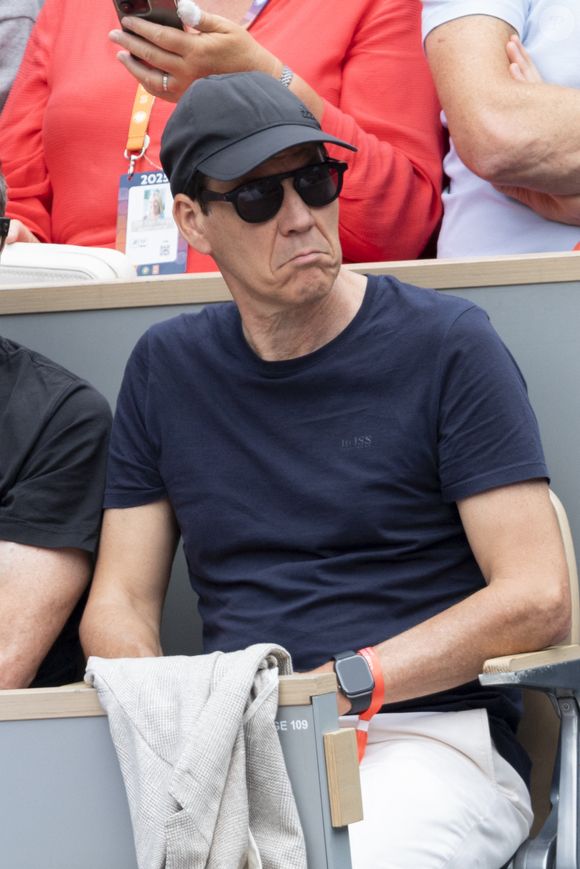 Rudy Garcia dans les tribunes lors des Internationaux de France de Tennis de Roland Garros 2025 à Paris, le 29 mai 2025.
© Moreau / Jacovides / Bestimage