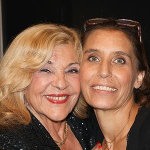 Exclusif - Nicoletta et Emily Bécaud - Concert "Et Maintenant", le spectacle hommage à Gilbert Bécaud interprété par Jules Grison avec la participation exceptionnelle de sa fille, Emily Bécaud à l'Olympia, Parisle 17 septembre 2023. © Coadic Guirec/Bestimage