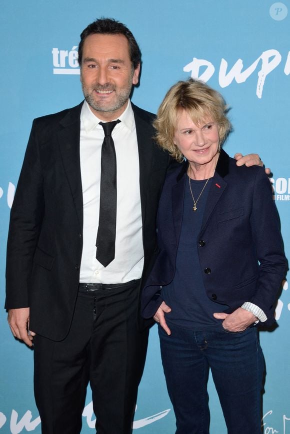 Gilles Lellouche et Miou-Miou assistant à la première du film Pupille tenue au Pathe Beaugrenelle à Paris, France, 27 novembre 2018. Photo Aurore Marechal/ABACAPRESS.COM