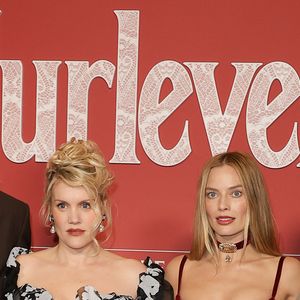 Jacob Elordi, Emerald Fennell, Margot Robbie et Shazad Latif - Avant-première du film "Hurlevent" au Grand Rex à Paris le 2 février 2026. © Coadic Guirec/Bestimage