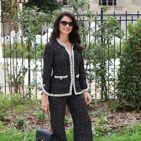 Penelope Cruz - Les célébrités arrivent au défilé Chanel Collection Haute Couture Automne/Hiver 2025-2026 lors de la Fashion Week de Paris (PFW), le 8 juillet 2025. 
© Denis Guignebourg / Bestimage