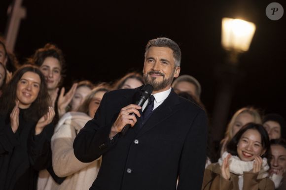 Exclusif - Olivier Minne - Emission "La grande soirée du 31 de Paris", diffusée le 31 décembre sur France 2 
© Cyril Moreau / Bestimage