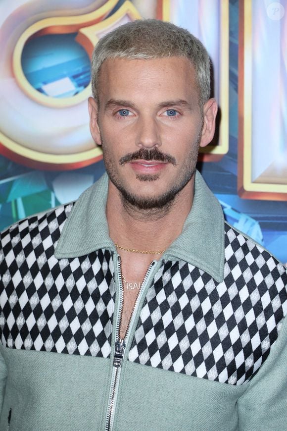 M. Pokora assiste à l'avant-première de Les Trolls 3 au Gaumont Marignan à Paris, France, le 11 octobre 2023. Photo par Jerome Domine/ABACAPRESS.COM