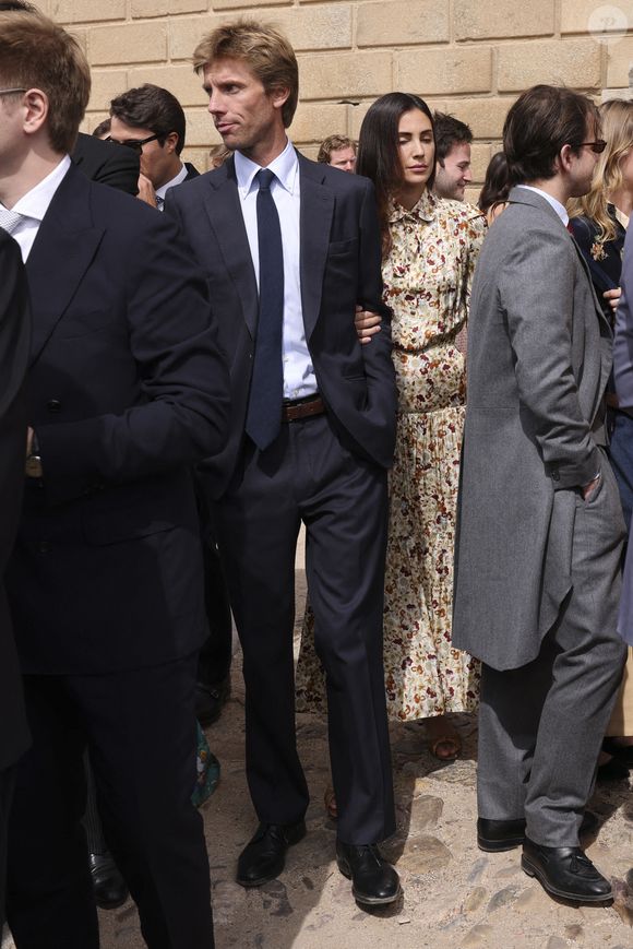 Sassa de Osma et Christian de Hannover lors du mariage de Lucia Entrecanales et Laszlo Bene à Tolède, Espagne, le samedi 27 septembre 2025. Photo par GTres/ABACAPRESS.COM