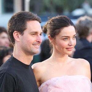 Evan Spiegel, Miranda Kerr au défilé Dior 2027 au musée d'art du comté de Los Angeles le 13 mai 2026 à Los Angeles, Californie.
©Bestimage