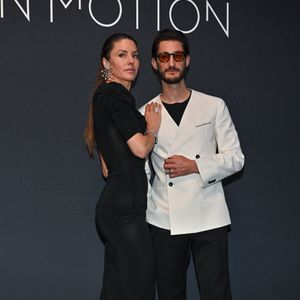 Natasha Andrews, Pierre Niney lors du dîner Kering Women In Motion au 78ème Festival de Cannes à Cannes, France, le 18 mai 2025. Photo by Julien Reynaud/APS-Medias/ABACAPRESS.COM