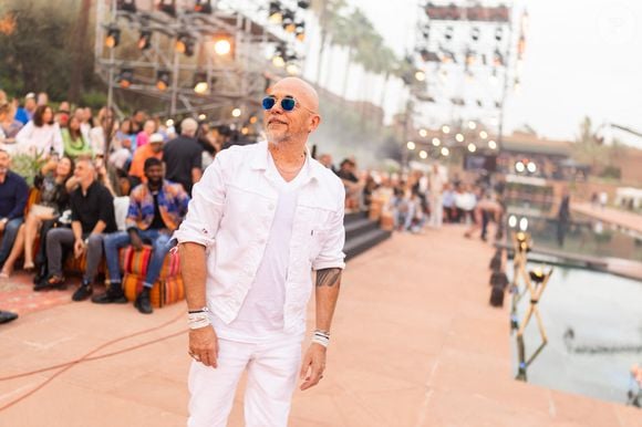 Exclusif - Pascal Obispo - Backstage de l'enregistrement de l'émission "La fête de la chanson à l'orientale" à Marrakech. Le 6 juin 2023. © Tiziano Da Silva-Philippe Doignon / Bestimage
