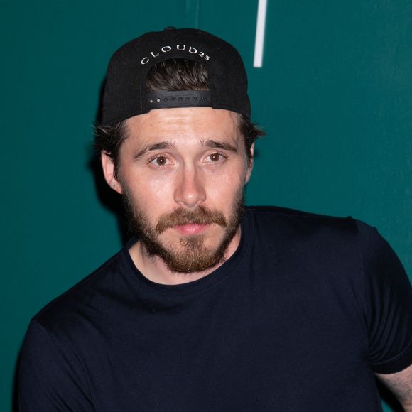 Brooklyn Beckham au cocktail Glenfiddich X Aston Martin Formula One Team Limited Edition 16-Year-Old Whisky qui s'est tenu au Moonlight Studios à Soho à New York City, NY, USA le 24 septembre 2025. Photo by Janet Mayer/INSTARimages/ABACAPRESS.COM