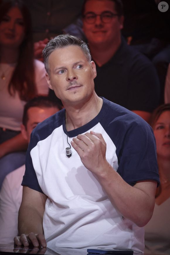 Exclusif - Matthieu Delormeau -  Emission "Tout beau, tout n9uf" présentée par C. Hanouna sur W9 à Paris le 11 septembre 2025. © Jack Tribeca / Bestimage