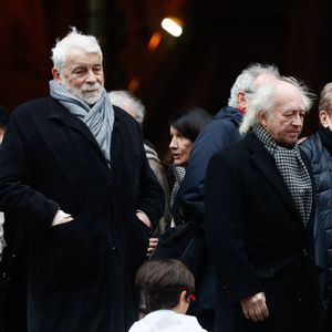 Jacques Weber - Sorties des obsèques de Niels Arestrup à l'Église Saint-Roch à Paris. Le 10 décembre 2024
© Christophe Clovis / Bestimage