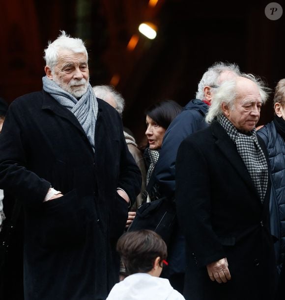 Jacques Weber - Sorties des obsèques de Niels Arestrup à l'Église Saint-Roch à Paris. Le 10 décembre 2024
© Christophe Clovis / Bestimage