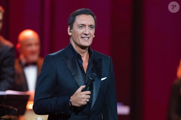 Exclusif - Dany Brillant - Enregistrement de l'émission "Chantons Aznavour" aux Folies Bergère à Paris, diffusée le 10 décembre à 21h05 sur France 3 © Pierre Perusseau / Bestimage