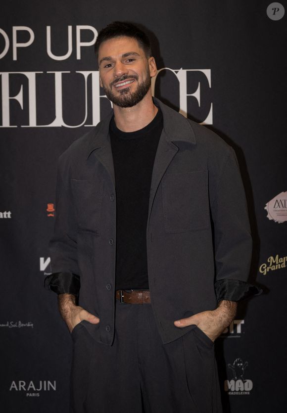 Jordan Mouillerac - Photocall du pop up store influence à Paris le 12 octobre 2025. © Florent Lavieille - Rachid Bellak / Bestimage