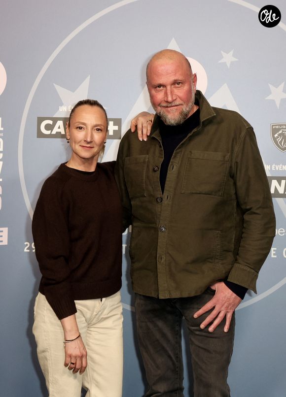 Audrey Lamy et François Damiens - Tapis rouge lors du 29ème Festival International du Film de Comédie de l'Alpe d'Huez le 21 Janvier 2026. © Dominique Jacovides/Bestimage