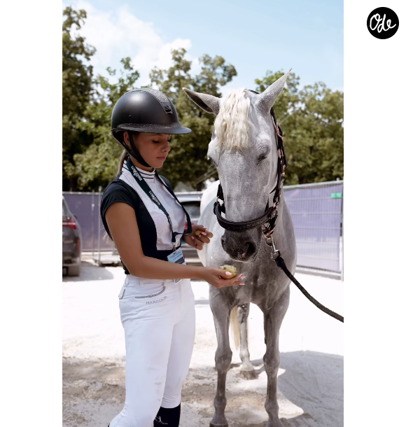 Giulia Sarkozy pour le Longines Paris Eiffel Jumping