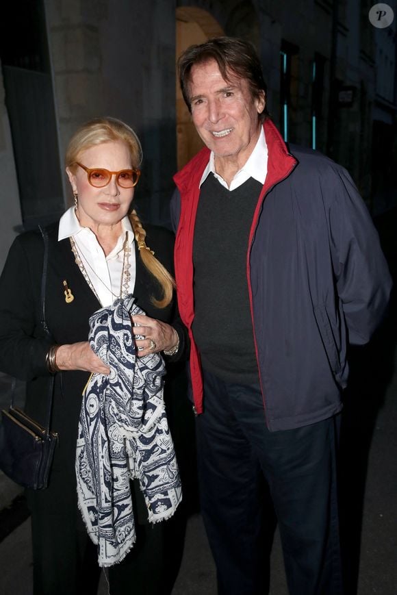 Sylvie Vartan et son mari Tony Scotti - Martine Couralet-Laing dédicace son livre "DreamLAnd" à la Galerie XII à Paris le 19 Octobre 2023. © Bertrand Rindoff / Bestimage