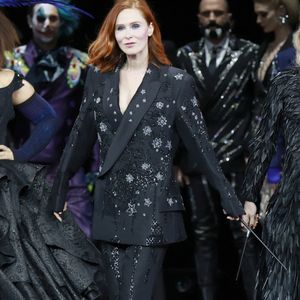 Audrey Fleurot au défilé Julien Fournié "Collection Haute Couture Printemps/Eté 2025" lors de la Fashion Week de Paris (PFW), le 28 janvier 2025

© Christophe Aubert via Bestimage