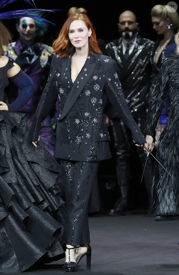 Audrey Fleurot au défilé Julien Fournié "Collection Haute Couture Printemps/Eté 2025" lors de la Fashion Week de Paris (PFW), le 28 janvier 2025

© Christophe Aubert via Bestimage