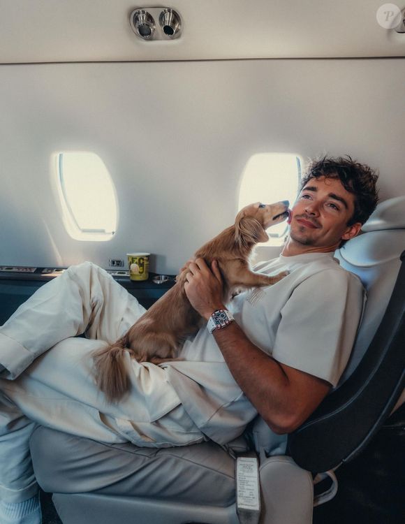 De leur côté, Alexandra Saint Mleux et Charles Leclerc ne sont pas encore parents, mais ont adopté ensemble un teckel prénommé Léo. 

Charles Leclerc est son teckel Léo - capture Instagram
