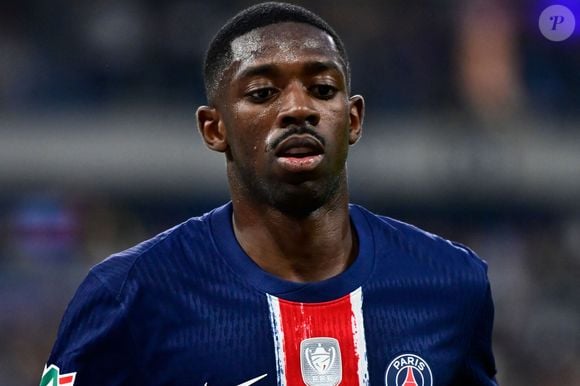 Le PSG (Paris Saint-Germain) remporte la finale de la Coupe de France 2025 en battant Reims 3-0 au Stade de France - Ousmane DEMBELE ( 10 - PSG ) headshot during the French Cup Final match between Paris Saint Germain and Stade de Reims at Stade de France on May 24 , 2025 in Saint Denis, France. ( Photo by Dante Badano / PsnewZ / Bestimage) -