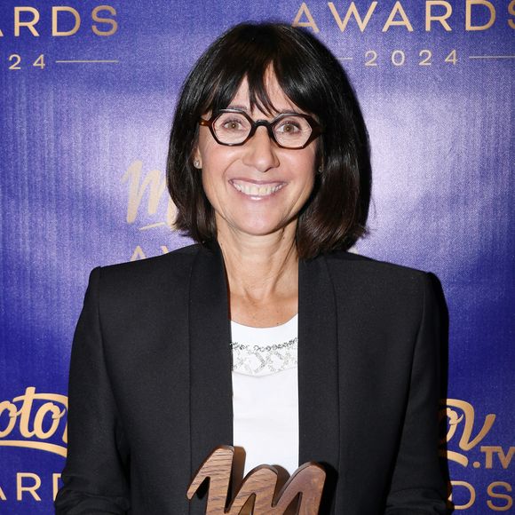 Exclusif - Alexia Laroche-Joubert, meilleure jeu quotidien pour “Les 12 coups de midi” lors de la soirée de remise de prix Molotov TV Awards 2024, première édition, pour récompenser les programmes télés préférés.
Avec plus de 1,5 millions de votes comptabilisés pour cette édition, les Molotov TV Awards 2024 ont mis en lumière les émissions, les programmes et personnalités TV les plus marquants de la saison TV de septembre 2023 à juin 2024.
Lors de cette première édition, sous la présidence de M.Denisot, les participants ont pu voter pour 18 catégories du jeudi 5 septembre au jeudi 26 septembre 2024 

Paris, le 1er octobre 2024.

© Rachid Bellak / Bestimage