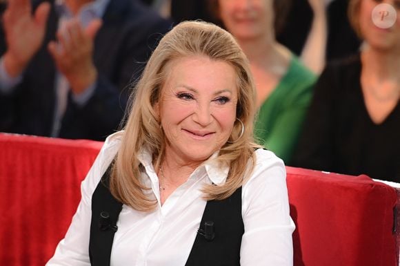 Exclusif - Sheila - Enregistrement de l'émission Vivement dimanche au studio Rive Gauche, le 21 mars 2025, présentée par M.Drucker et diffusée sur France 3 le 30 mars 2025.
© Guillaume Gaffiot / Bestimage