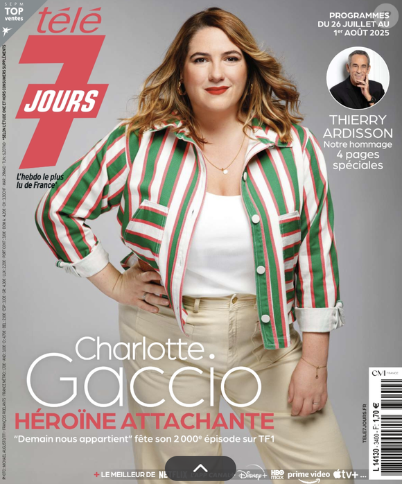 Couverture du magazine Télé 7 jours paru le 21 juillet 2025