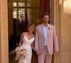 En août 2025, le couple s'était marié civilement et laïquement en Provence


Exclusif- Mariage d'Eric Antoine et Gennifer Demey à Aix-en-Provence le 30 août 2025. © Agence / Bestimage