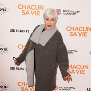 Nicole Croisille lors de l'avant-première du film "Chacun sa vie" au cinéma UGC Normandie à Paris, France, le 13 mars 2017. © Christophe Aubert via Bestimage
