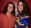 Avec sa compagne Marie Vallognes, elle a récemment accueilli la petite Colette, née avec un mois d'avance.
Clémence Castel et sa compagne Marie - Backstage lors du défilé d'ouverture du salon du chocolat 2022 à Paris porte de Versailles le 27 octobre 2022.
© Veeren / Pierre Perusseau / Bestimage
