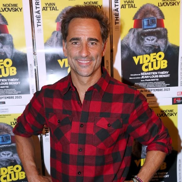 Exclusif - Florent Peyre à la générale de la Pièce "Vidéo Club" au Théâtre Antoine à Paris, le 27 Septembre 2023. 

Photo : Bertrand Rindoff / Bestimage