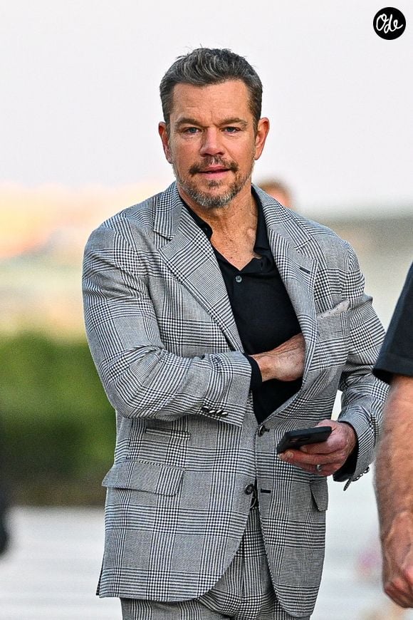 Matt Damon - Les acteurs du film L'Odyssée (The Odyssey) arrivent au photocall du film au Trocadéro à Paris le 7 juillet 2026.

© Pierre Perusseau / Bestimage