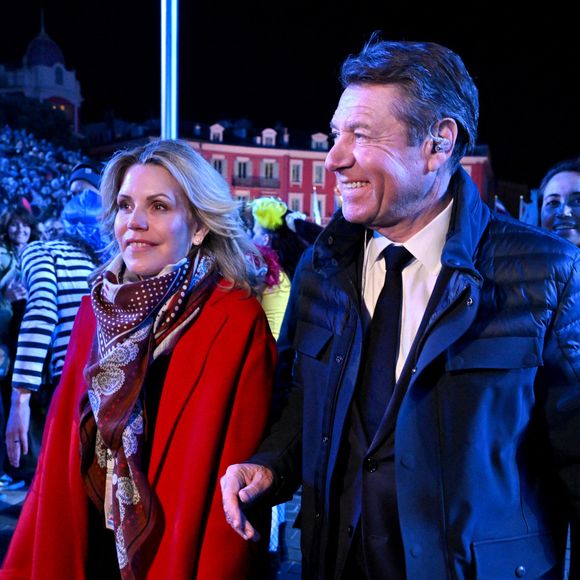 Christian Estrosi et Laura Tenoudji étaient de sortie à l'occasion du lancement du Carnaval de Nice

Christian Estrosi, le maire de Nice, et sa femme Laura Tenoudji Estrosi durant la soirée d'ouverture de la 140eme édition du Carnaval de Nice "Roi des Oceans" à Nice. © Bruno Bebert/Bestimage