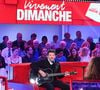 Stephane Freiss, Marine Delterme et Patrick Bruel lors de l'enregistrement de l'émission "Vivement dimanche" au studio Rive Gauche, présentée par M.Drucker avec une diffusion sur France 3 le 15 mars 2026, à Paris, France, le 4 mars 2026. © Guillaume Gaffiot/Bestimage