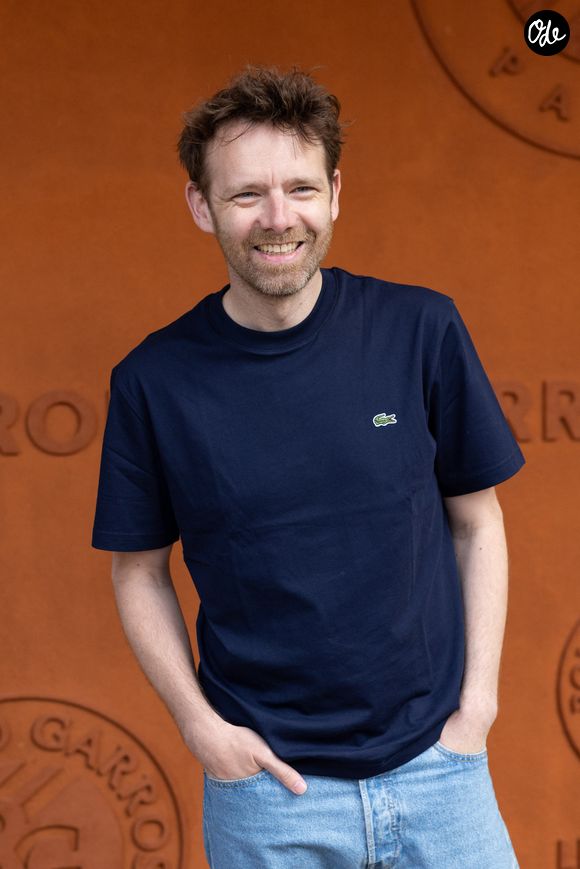 Antoine Reinartz au photocall du village lors des Internationaux de France de Tennis de Roland Garros 2026, à Paris, France, le 5 juin 2026. © Jacovides-Moreau/Bestimage