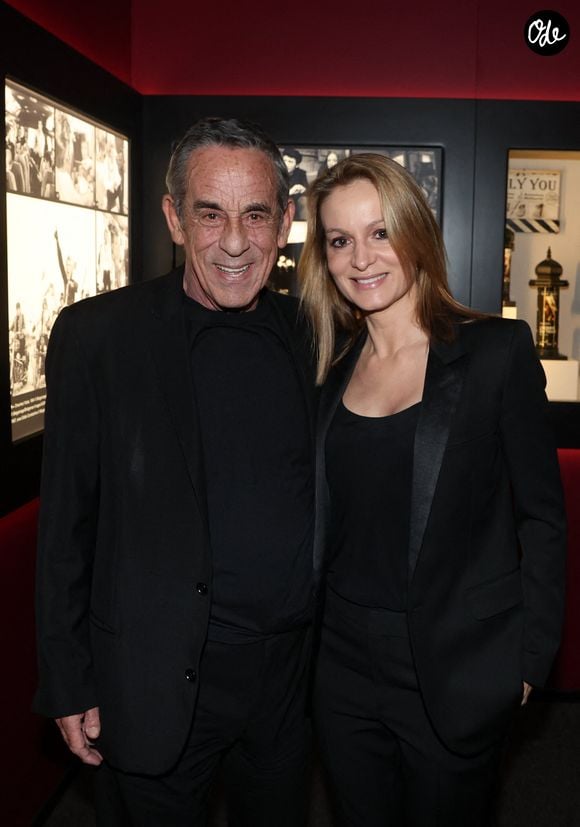 Thierry Ardisson et sa femme Audrey Crespo-Mara - Vernissage de l'exposition "Johnny Hallyday, l'exposition" au Palais des Expositions à Paris. Le 21 décembre 2023
© Dominique Jacovides / Bestimage