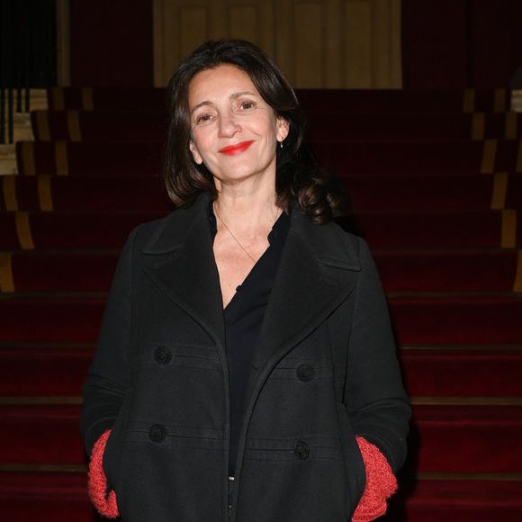 Exclusif - Valérie Karsenti - 100ème de la pièce "Je préfère qu'on reste ensemble" au Théâtre des Variétés à Paris le 12 janvier 2023. © Coadic Guirec/Bestimage